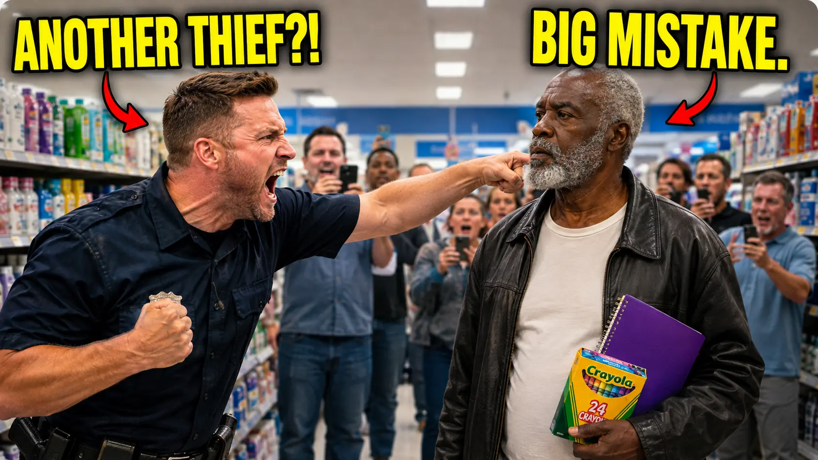 Store Guard Tackled an Elderly Black Man for “Shoplifting” — Unaware He Was a Retired Federal Official