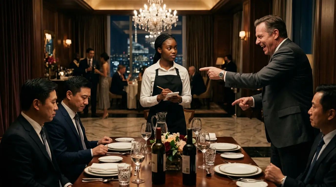 CEO Bet $500K That Black Waitress Couldn’t Speak Chinese — Turns Out, She Was a Language Genius