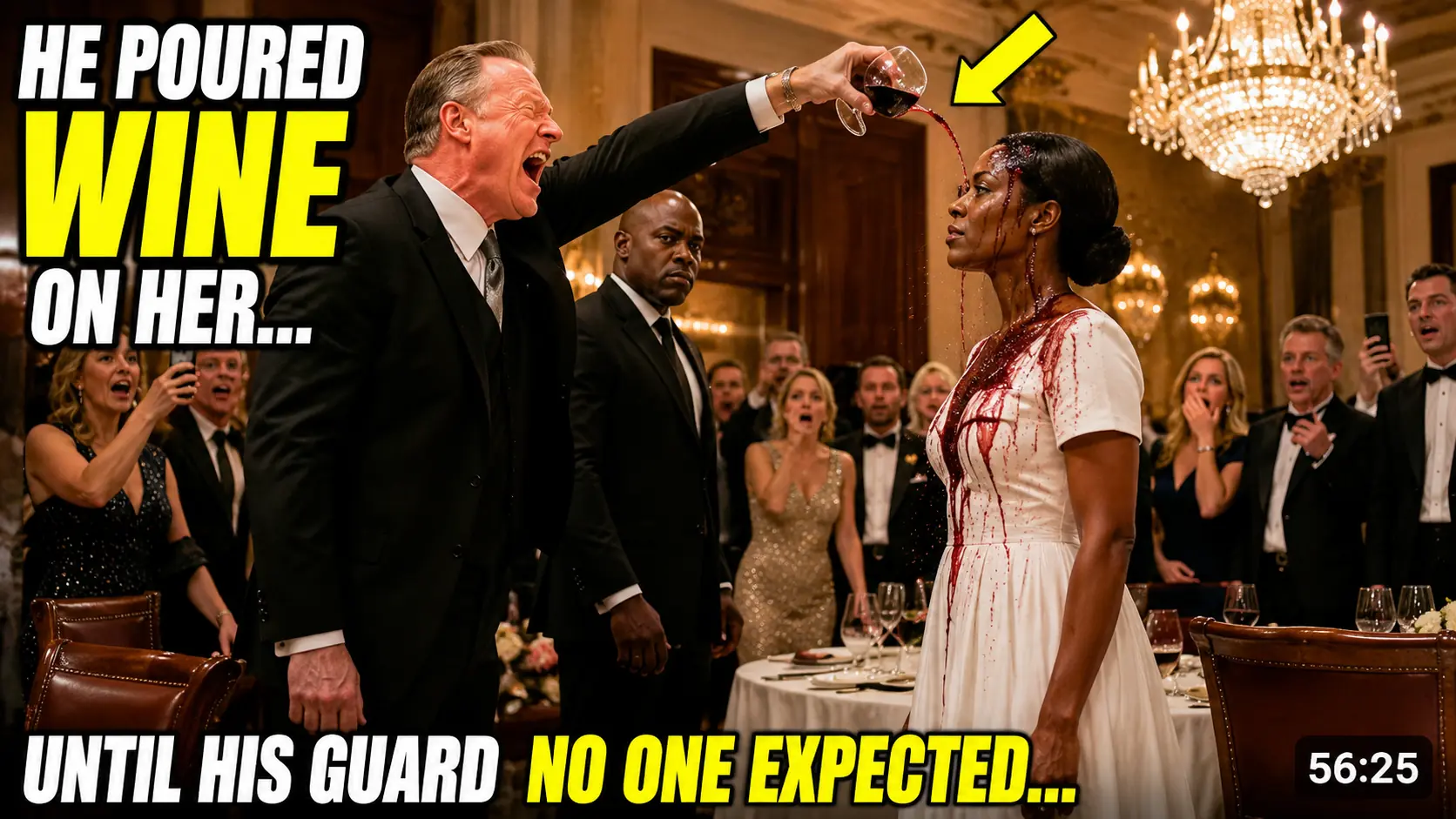 A Billionaire Mocked a Black Nurse During Dinner — Until His Bodyguard Saw the Scar and Froze