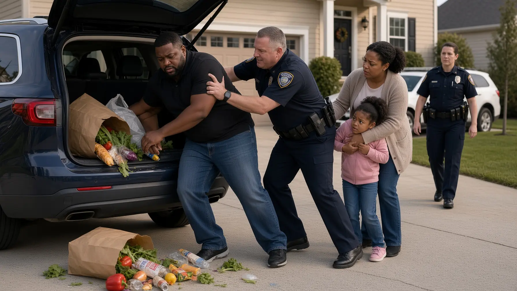 Cops Targeted a Heavyset Black Homeowner’s Family — Then Sergeant Hollis Saw the Name on His Military ID