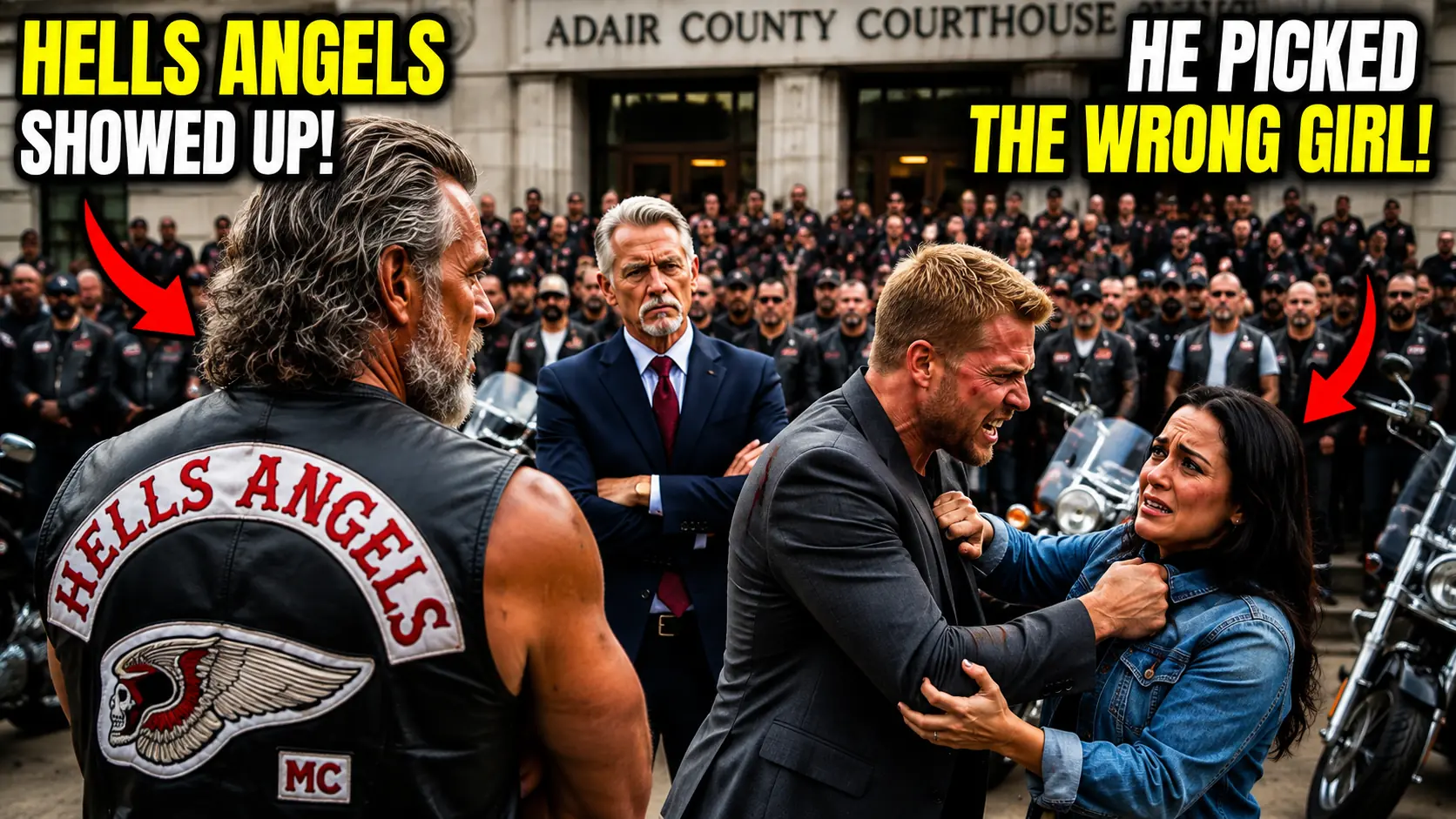 Prosecutors Seized Her Brother’s Memorial Patch — Then 500 Bikers Surrounded the Courthouse