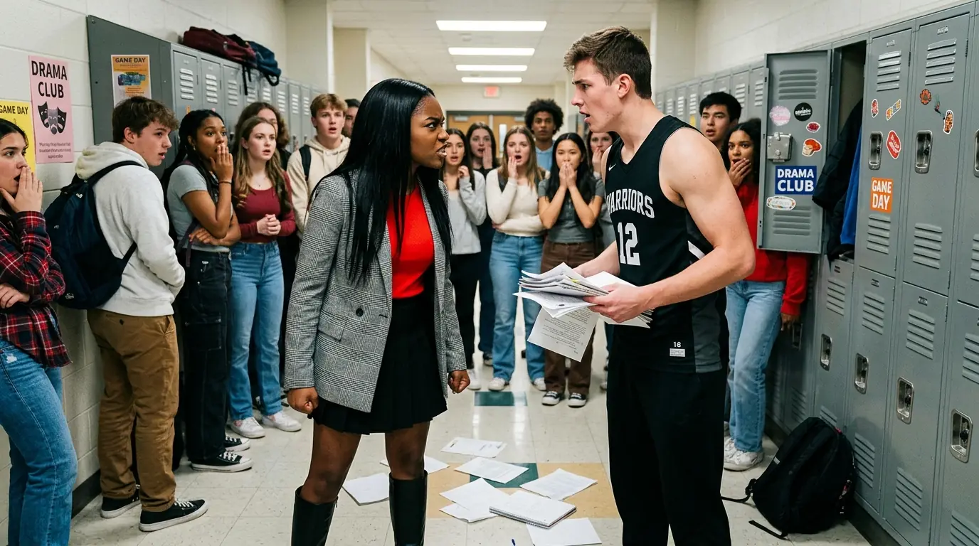 School Bul-ly Targets Black Teen — Until Her Father Arrives