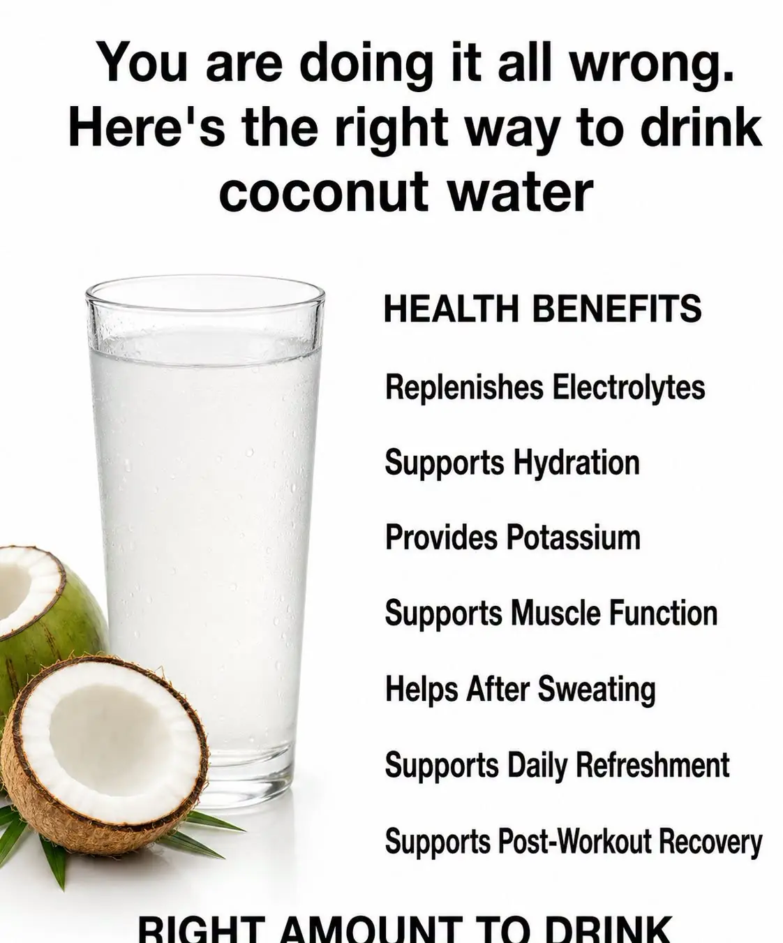 Coconut water: Is It Good for You, Nutrition, Benefits, Side Effects (Science Based)
