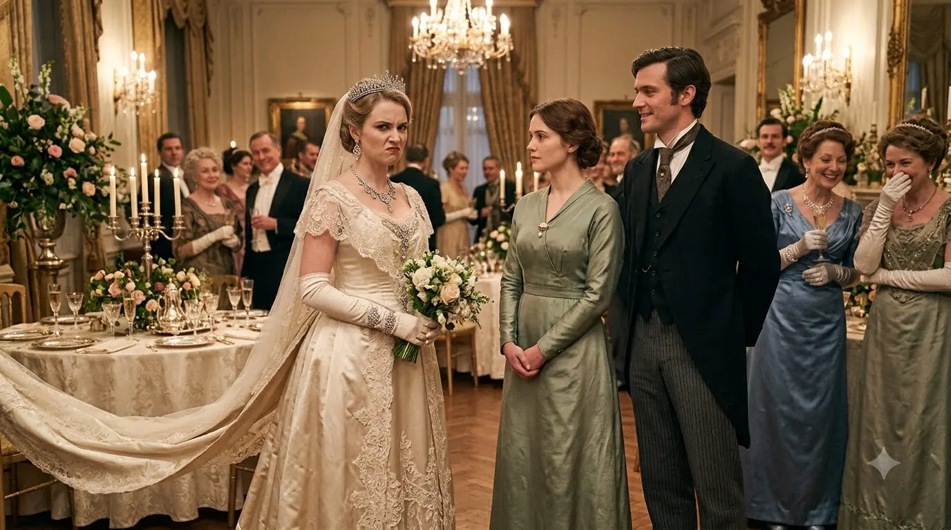 She Mocked Her Friend’s Dress and Fiancé at the Wedding — Then One Guest Bowed to Him