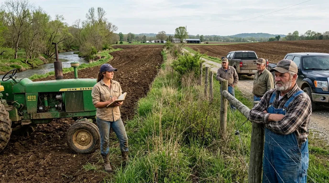 They Laughed When the Little Girl Left Her Farm Unplowed — Until the Flood Came