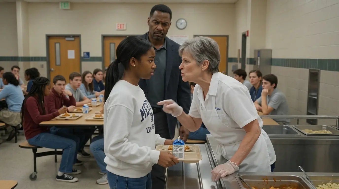 A Cafeteria Manager Told a Black Student to Eat in the “Other Section” — Then Her Father Walked In From the University Boardroom
