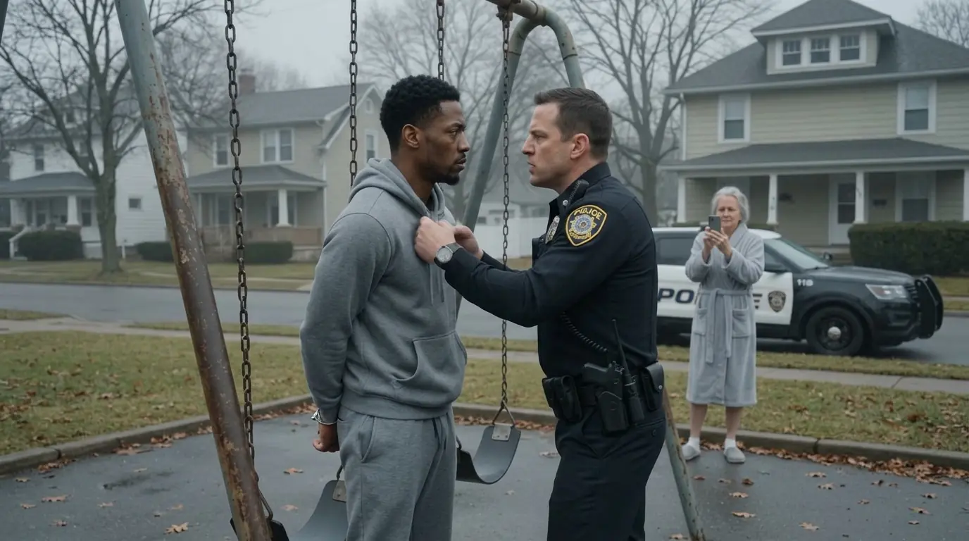 A Cop Punched a Black Man in a Hoodie and Called Him a Thug — Then the Booking Sergeant Whispered, “That’s the Mayor”