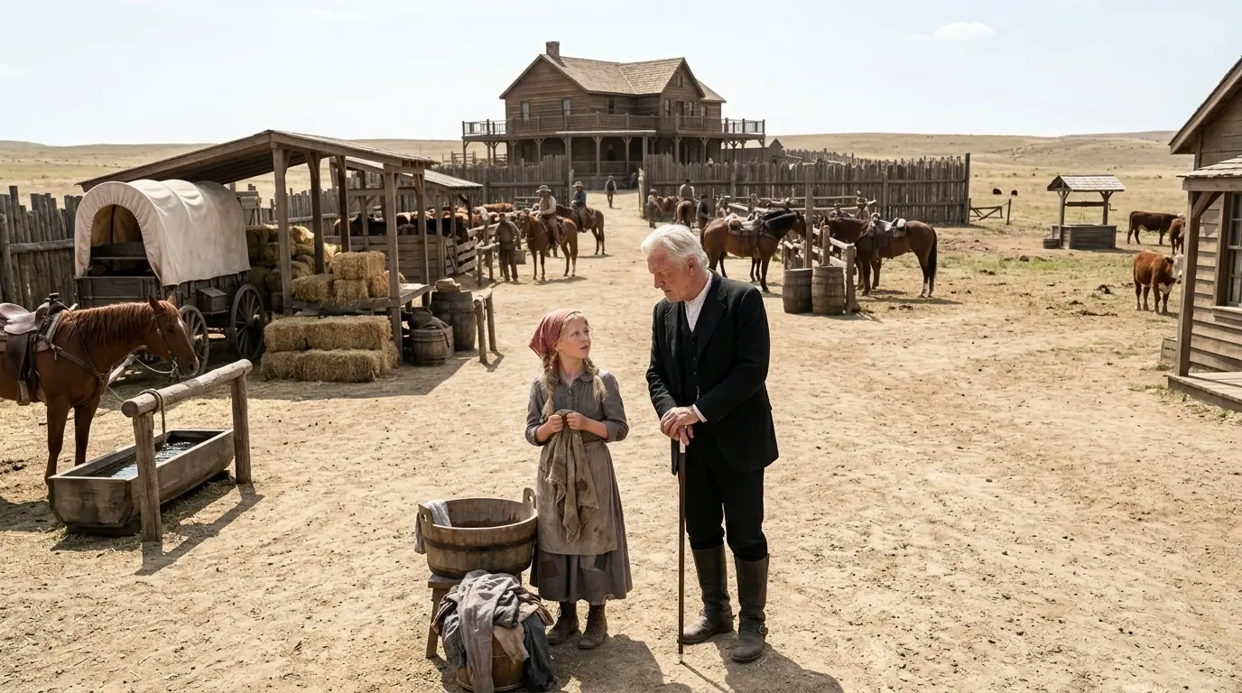 “Mom’s Sick, So I Came Instead” Widow’s Daughter Rode to Millionaire Cowboy's Ranch