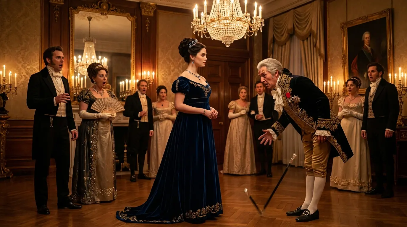 The Duke Invited His Uneducated Wife to Dinner as a Joke — Then the Ambassador Rose to Greet Her