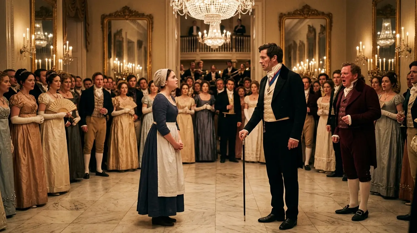 They Mocked the Wounded Duke of Deverell at Royal Ball — Until 1 Quiet Maid Broke Every Rule for Him