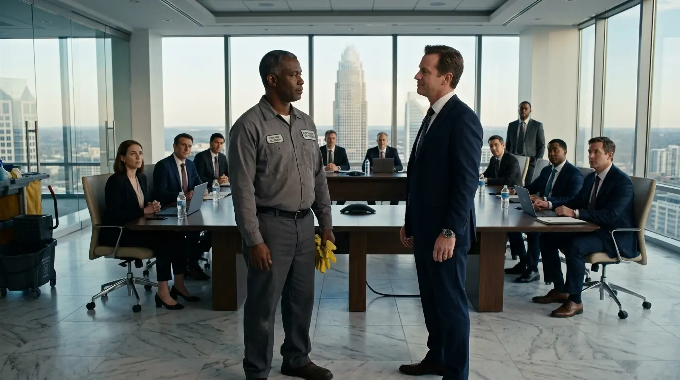 Manager Shouted “Get Out” at a Black Janitor in the Office — Until He Came Back as Their CEO