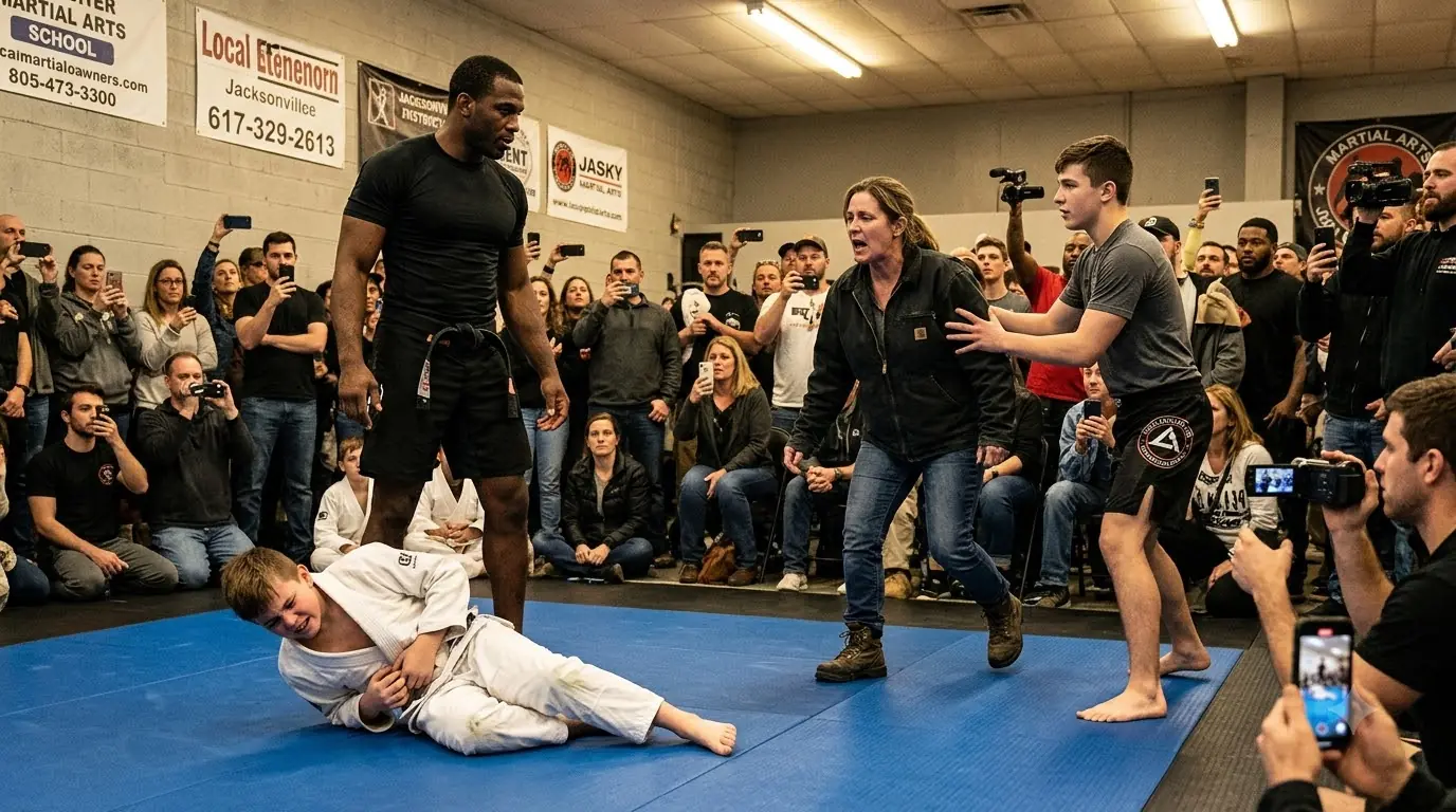 He Threw Her Son to the Mat — Then Blocked the Mother From Taking Him Home