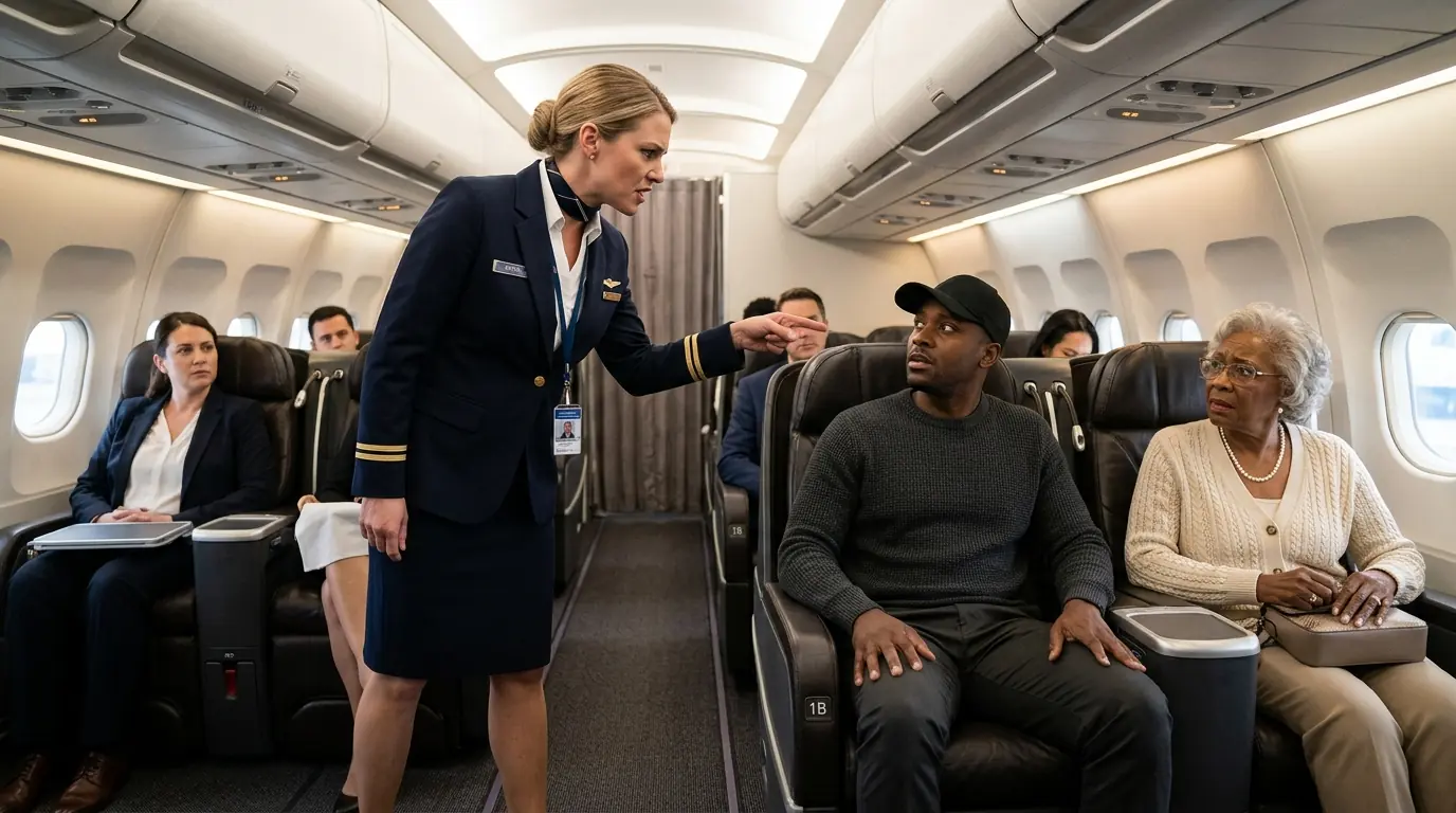 Attendant Removes Elderly Black Woman From First Class — Unaware She's the Airline CEO's Mother