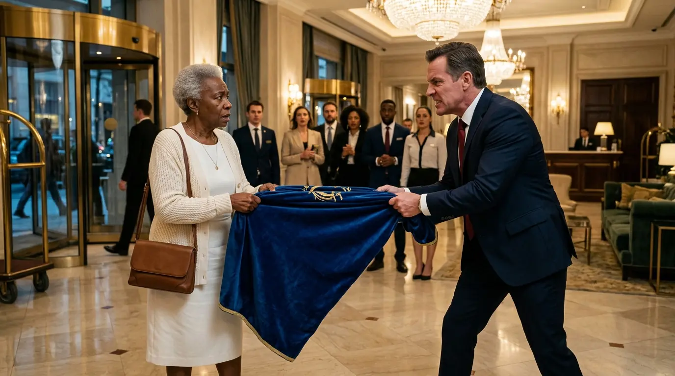 Store Manager Slapped an Old Black Woman for "Touching" a Dress — CEO Walked In, Called Her "Grandma"