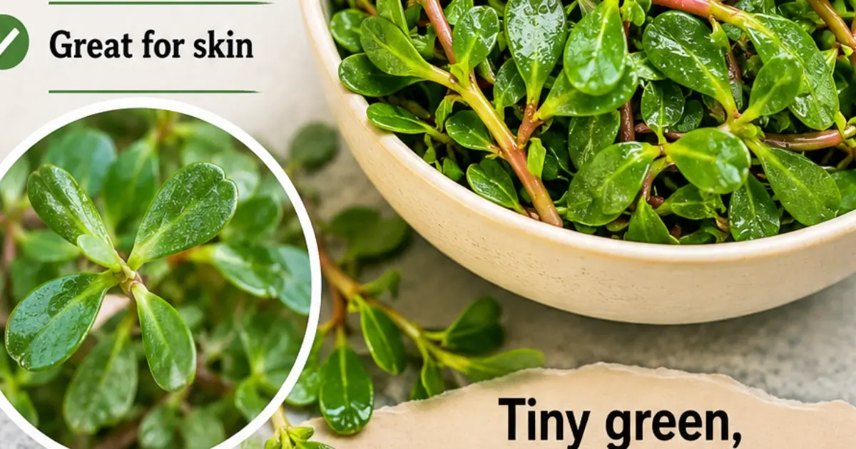 Purslane (Portulaca Oleracea): The Weed with Extraordinary Benefits (Science Based)