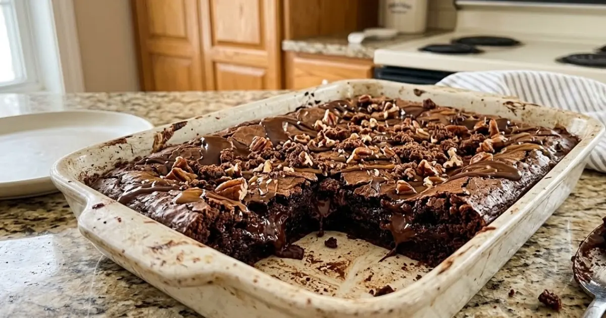 The Banzai Brownie – Ultra-Fudgy Chocolate Brownies Loaded with Caramel, Pecans & Chocolate Chunks