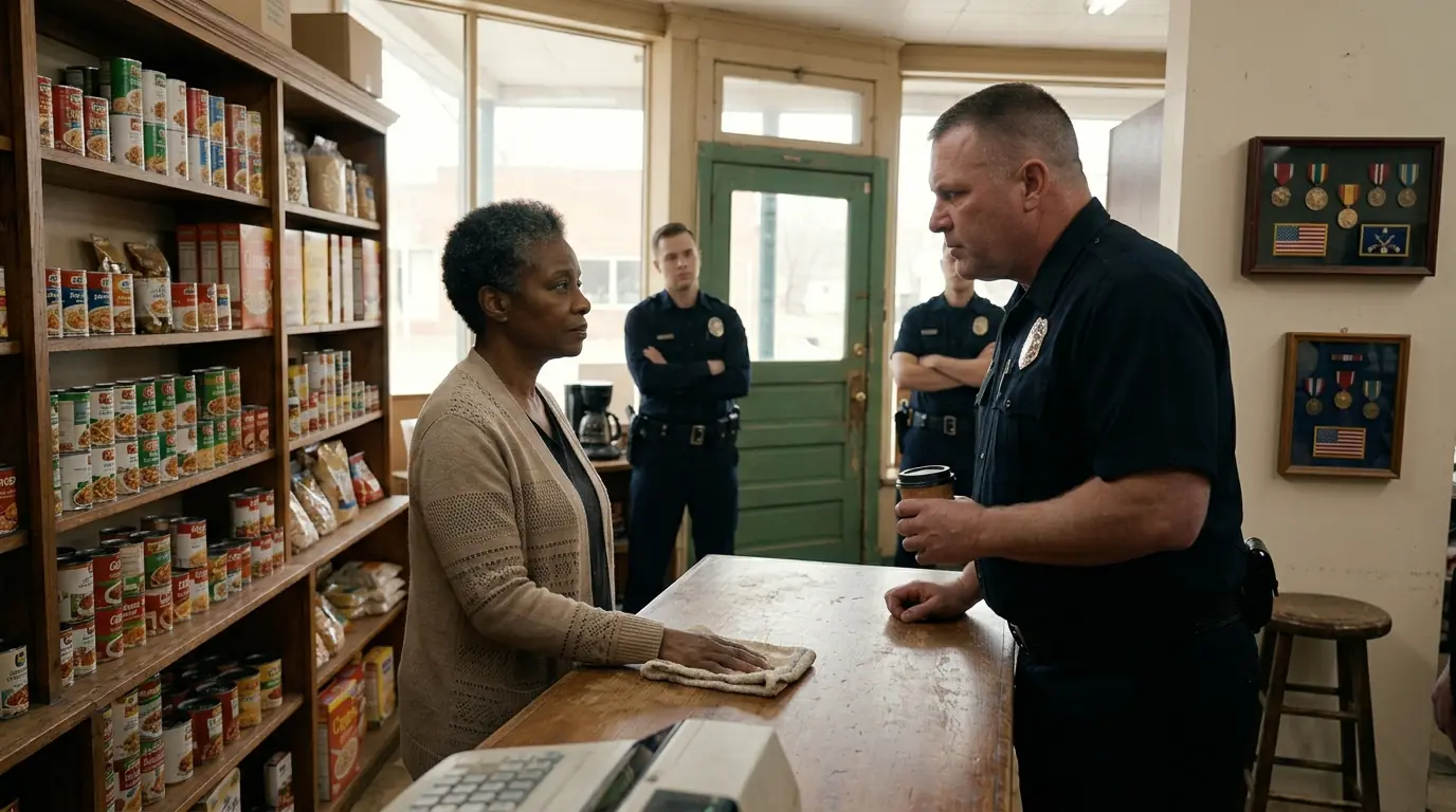 "Pay Up!" Cops Demand Protection Money From Her Shop — They Picked the Wrong Delta Force Commander