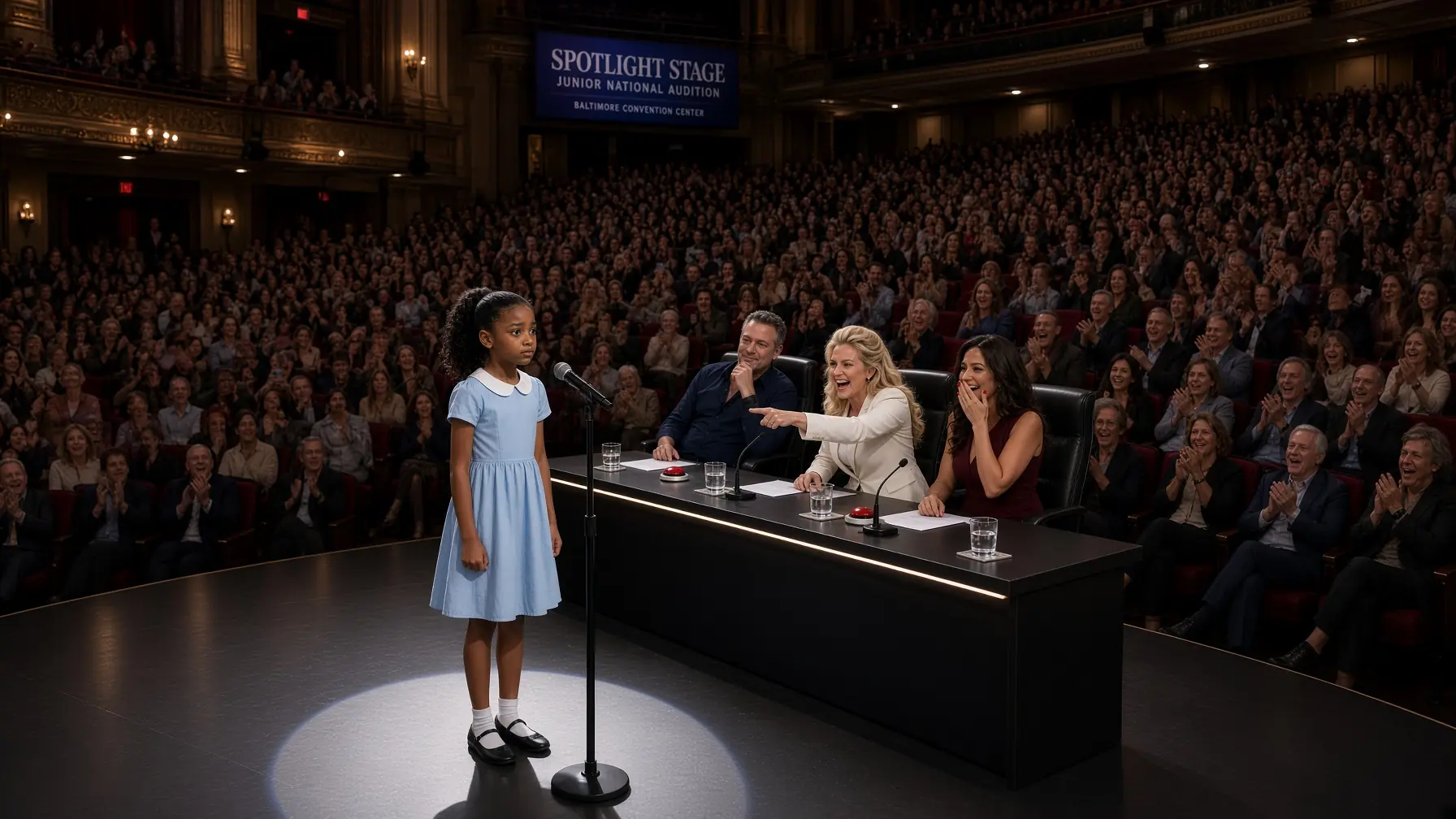 Judges Mocked a Stuttering Black Girl—Then Her Voice Left the Entire Room Speechless