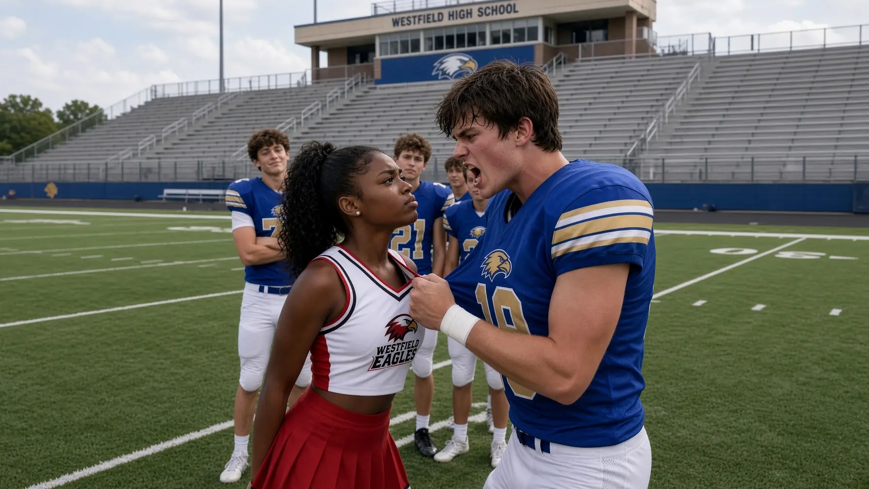 Bullies Target New Black Cheerleader, Unaware Her Father Is A Navy Seal