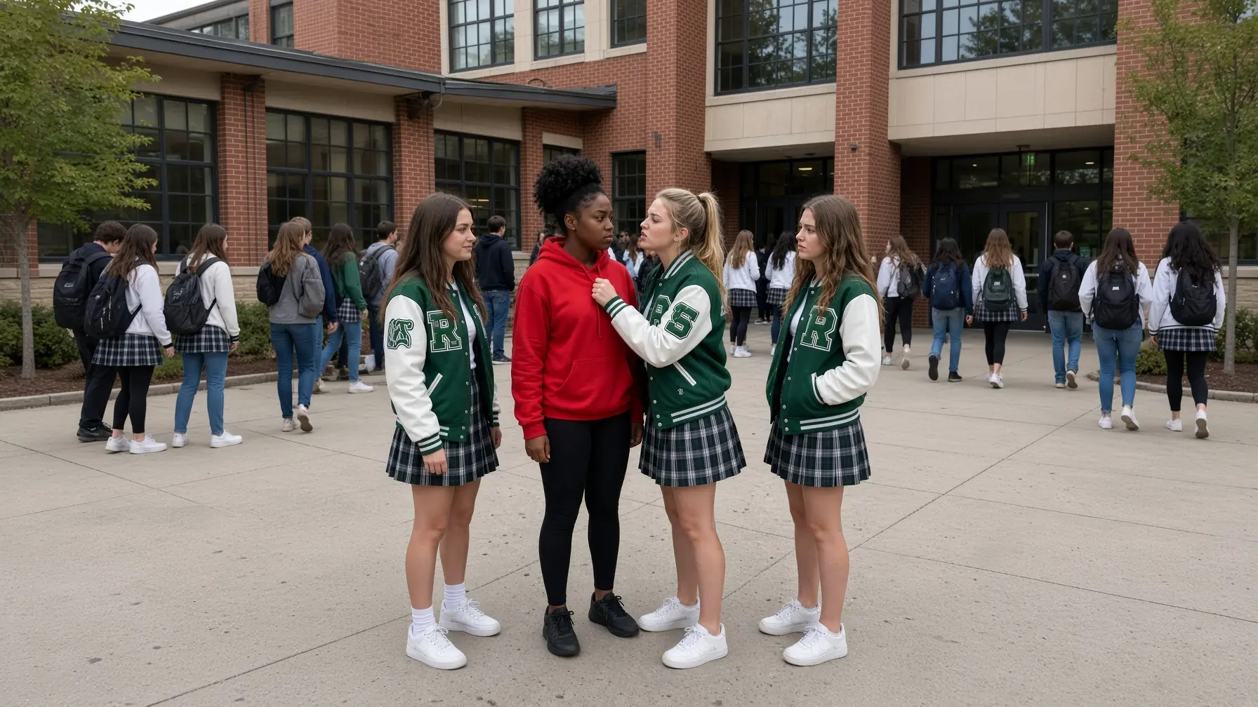 The School Queen Challenged the Quiet Black Transfer Student After Class — Nobody Knew Her Father Had Trained Her to Fight