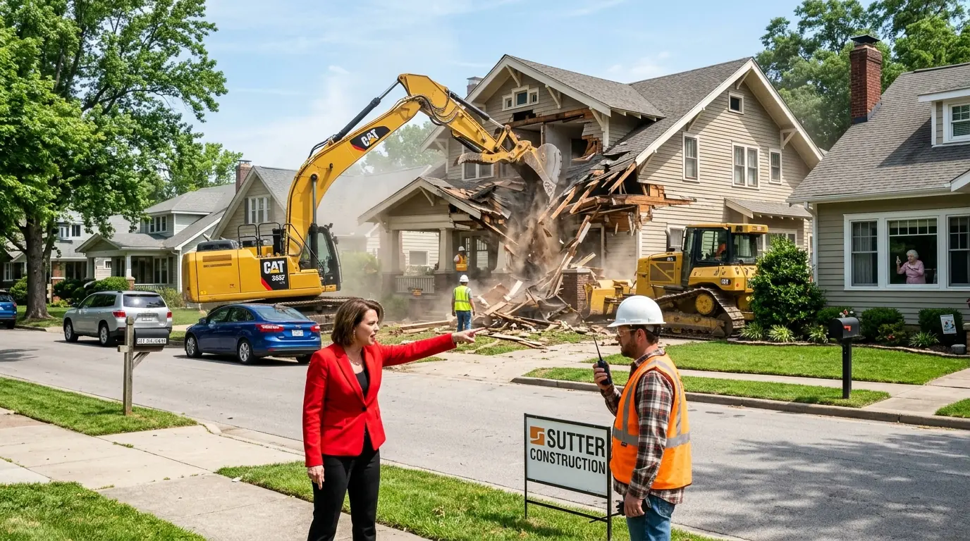 The HOA President Ordered His House Demolished — Then She Saw Who Was Recording