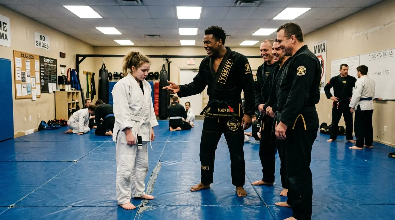 The Black Belt Humiliated the 14-Year-Old Girl — Then Shoved Her to the Mat