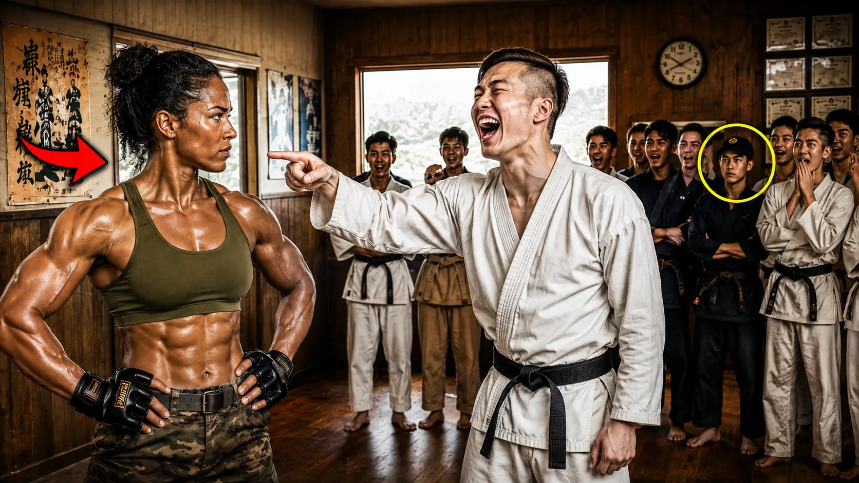 “Your Turn,” the Young Black Belt Laughed — Then Her Hidden Combat Training Came to Light