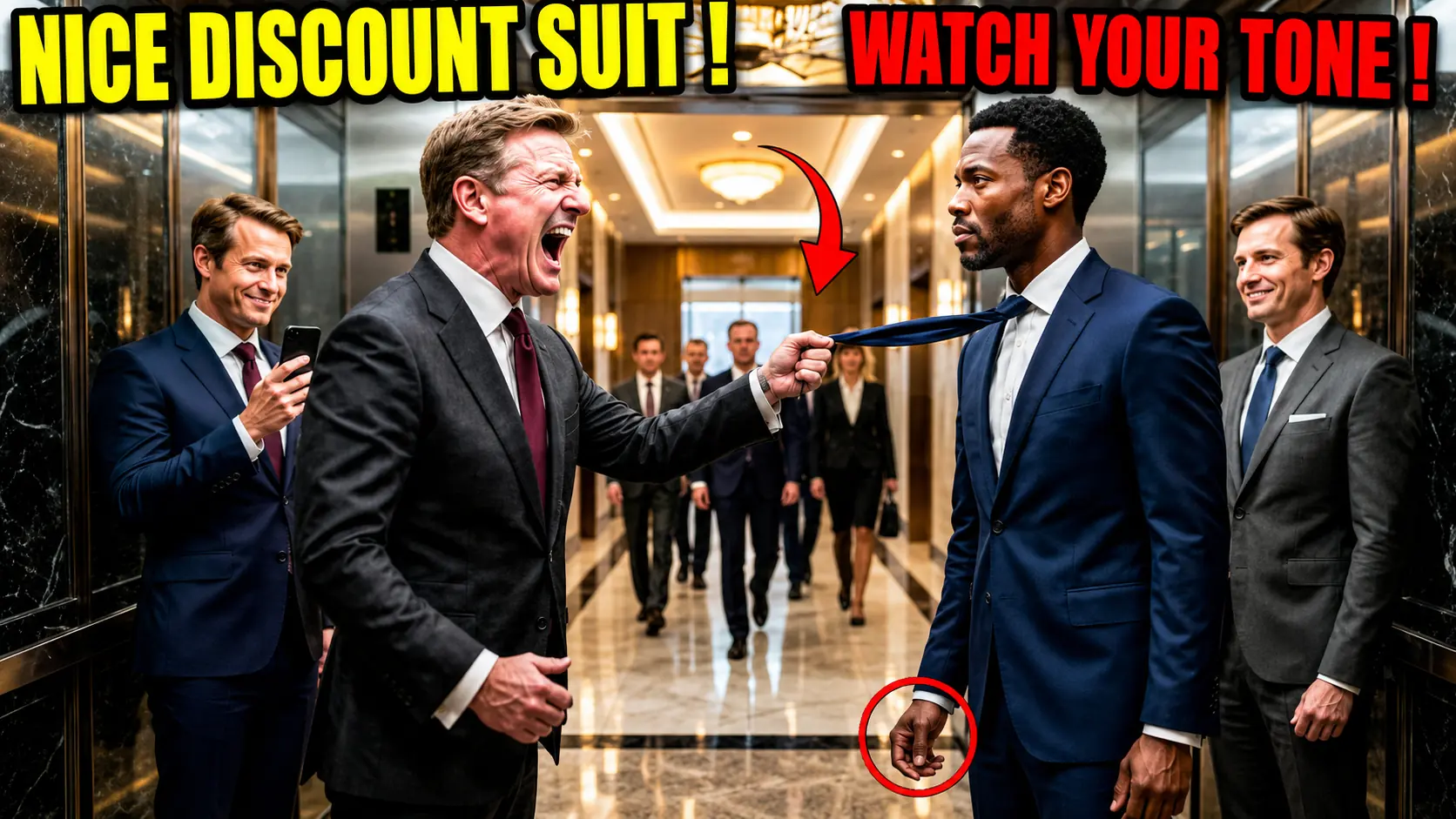 CEO Laughs at a Black Father’s Cheap Suit — Until 15 Executives Greet Him as “Mr. Chairman”
