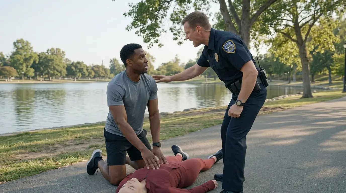 Police Pepper-Sprayed a Black Man Kneeling Over an Unconscious Woman — Then the Paramedic Recognized Him