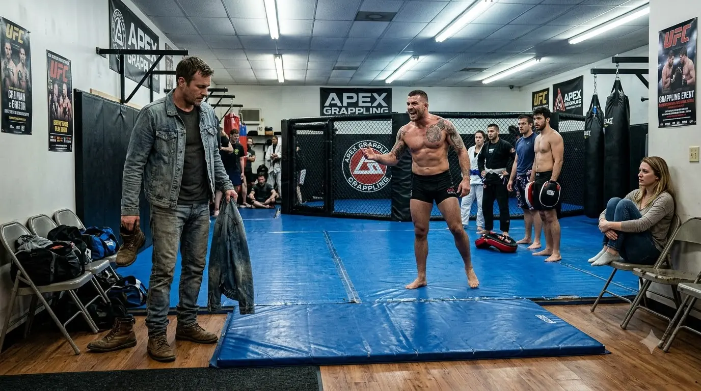 His Wife Called Him Weak — Then Her New Man Challenged Him on the Mat