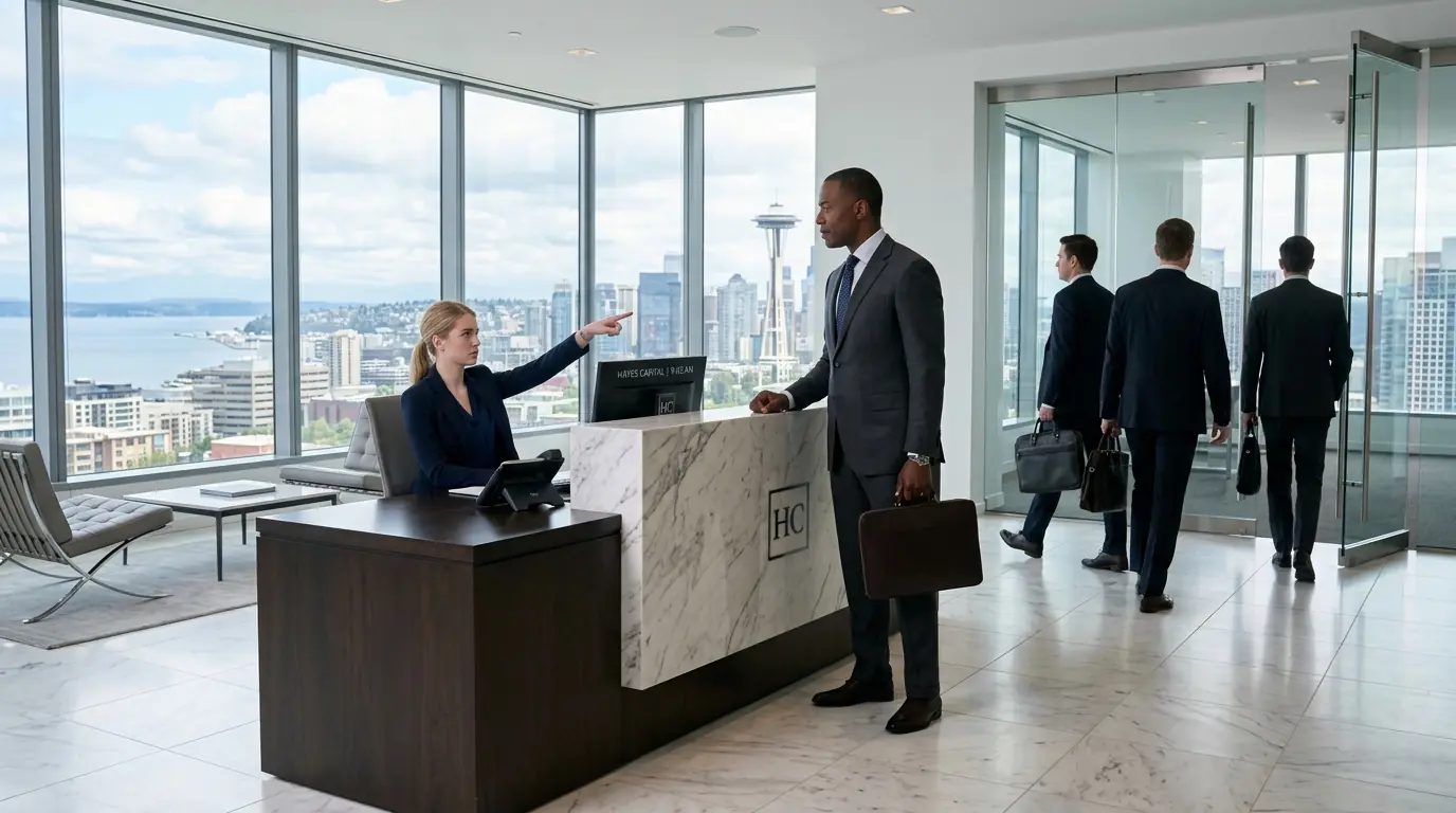 The Receptionist Sent the Black CEO Outside — Then Her Manager Checked the Guest List