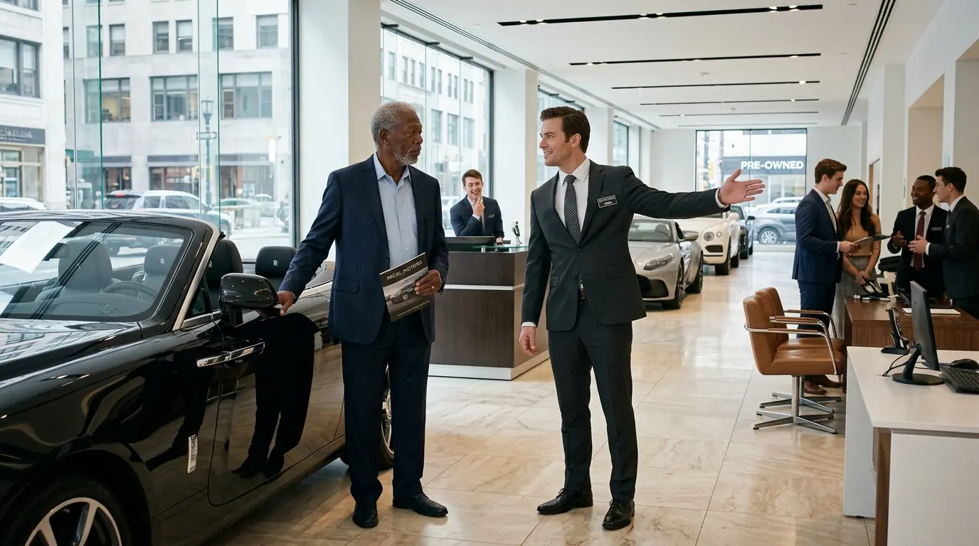 Car Dealership Ignores Old Black Man — Next Day, He Buys the Company & Fires The Staff!