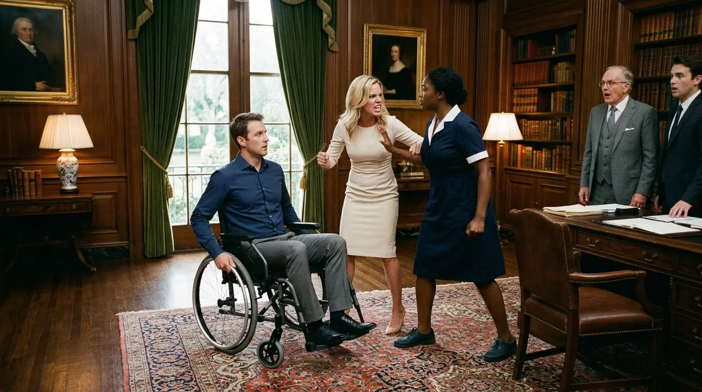 She Slapped Her Disabled Fiancé — Then Shoved the Maid Who Tried to Stop Her