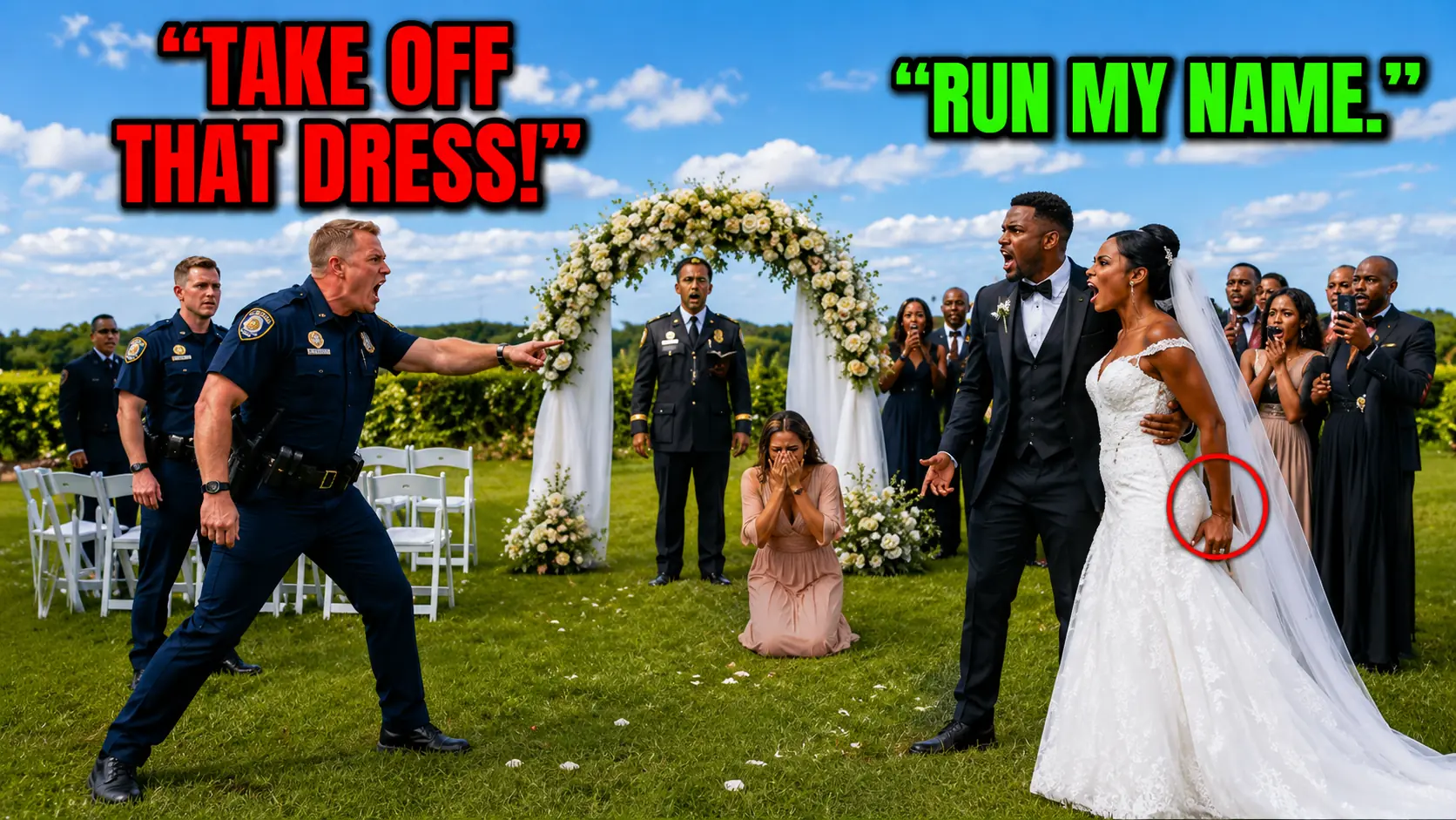 Cop Cuffed a Black Bride at Her Own Wedding — Then Went Silent When Dispatch Revealed Her Title