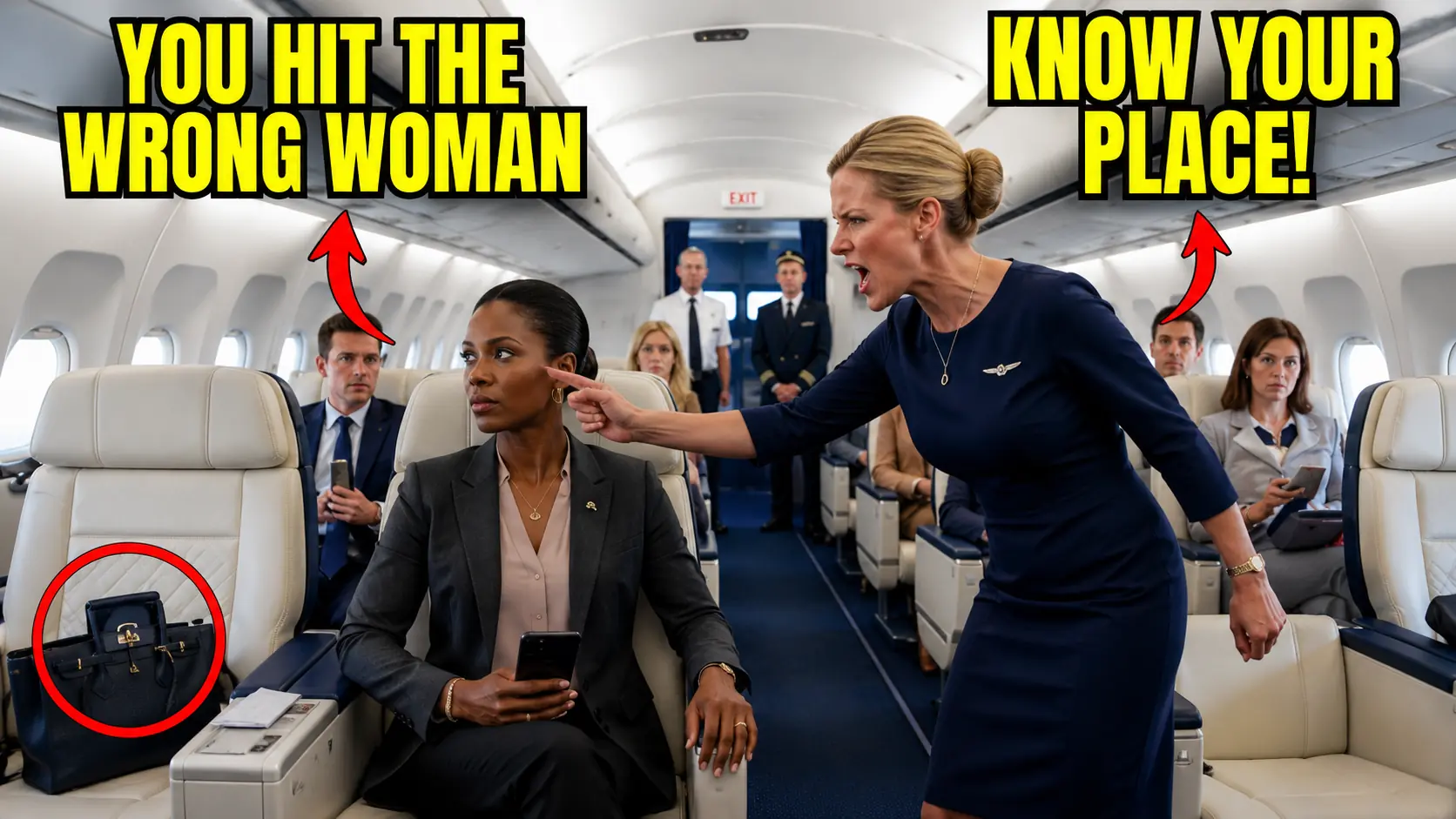 Attendant Slapped a Black Woman in Front of 50 Guests — One Call Later, Everyone Lost Their Aviation Licenses