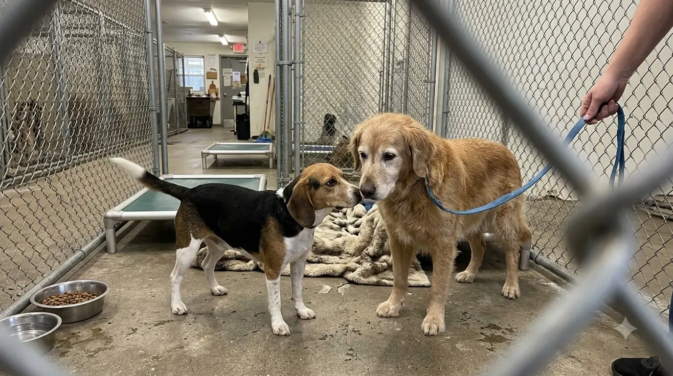 Scout Waited Nearly an Hour for Molly to Come Back — Now the Shelter Faces a Much Harder Question