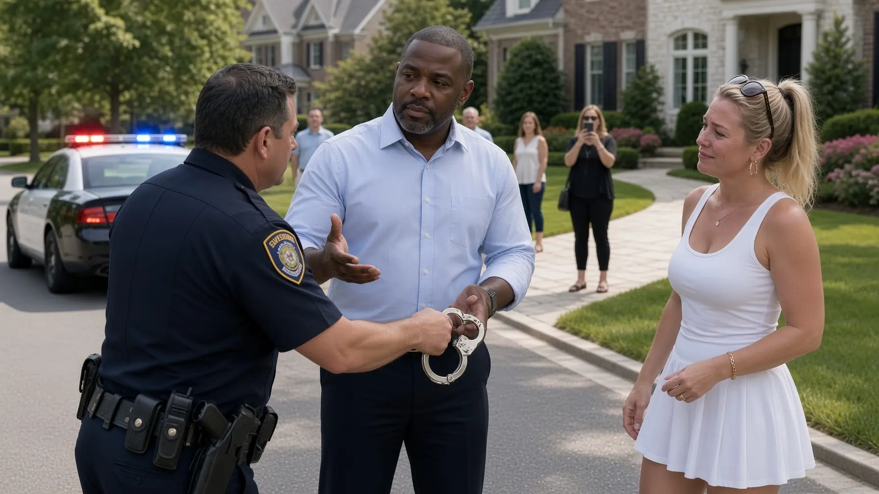 A Wealthy Neighbor Accused a Black Man of Hitting Her — Then Police Played 18 Seconds of Video