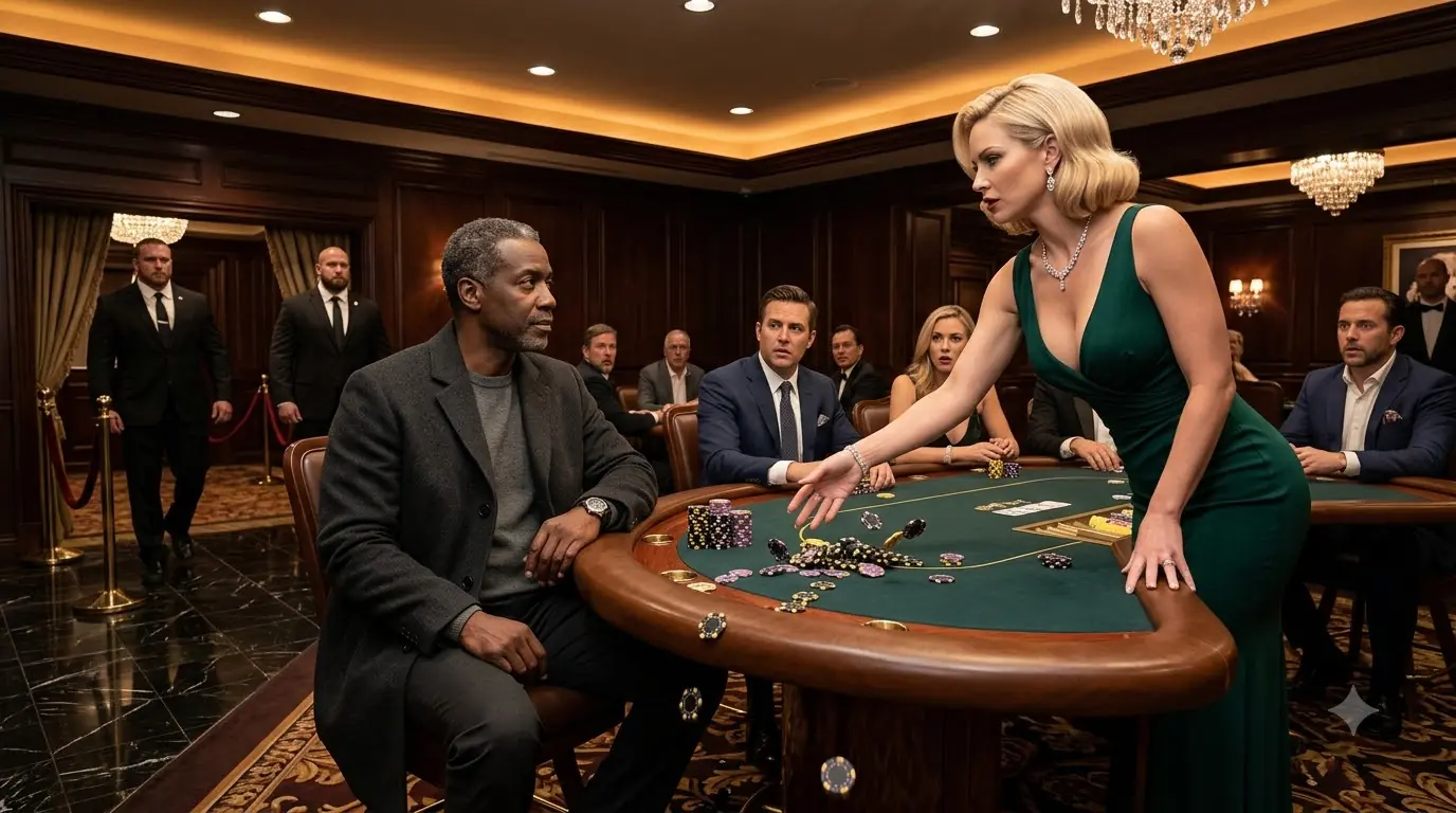 She Humiliated the Black Man at the Poker Table — Then the Pit Boss Saw His Face
