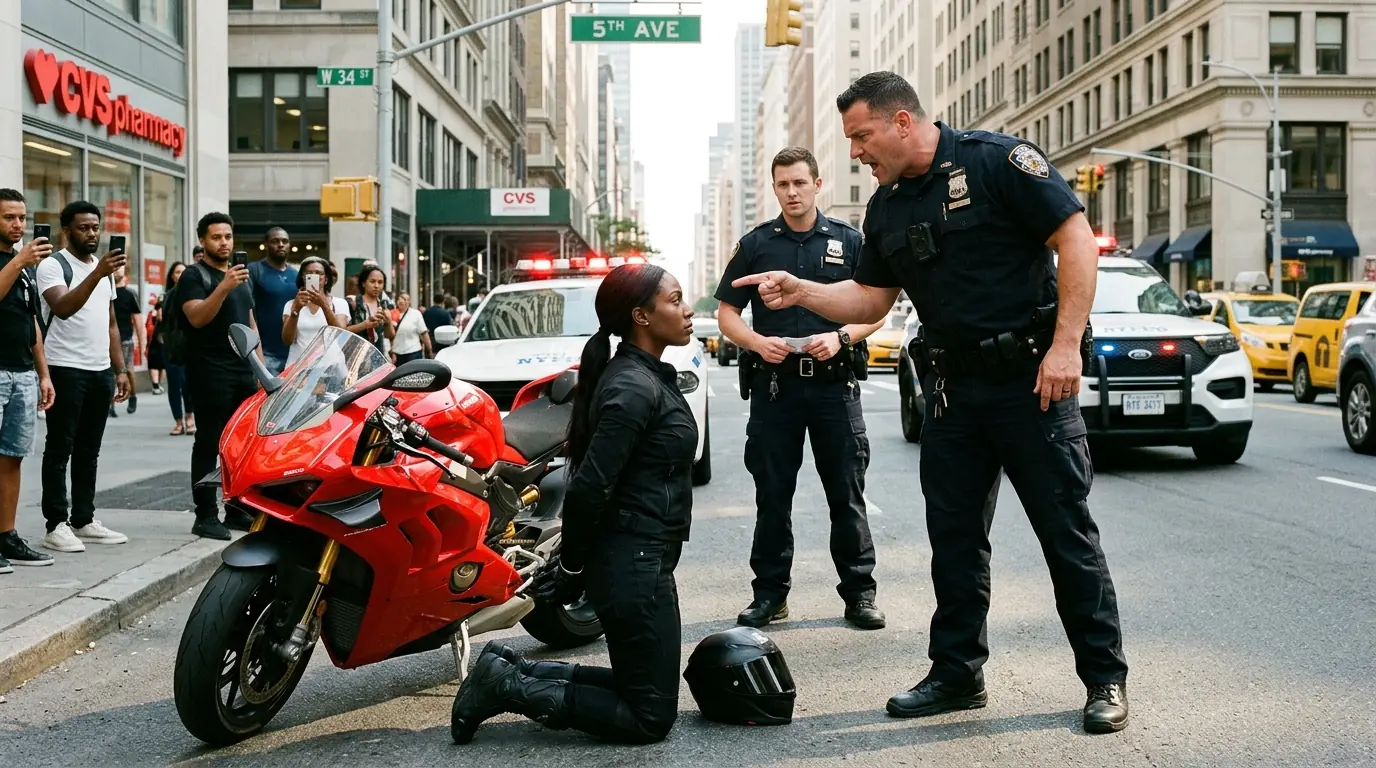 Two Cops Handcuffed a Black Girl Riding a Ducati Panigale V4 — Unaware She Was a Federal Judge