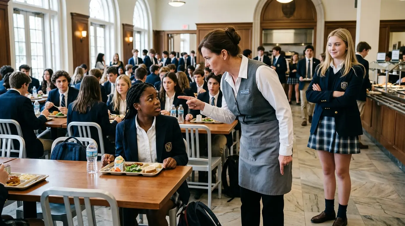 Black Father Came to His Daughter’s School at Lunch — What He Witnessed Left Him Speechless
