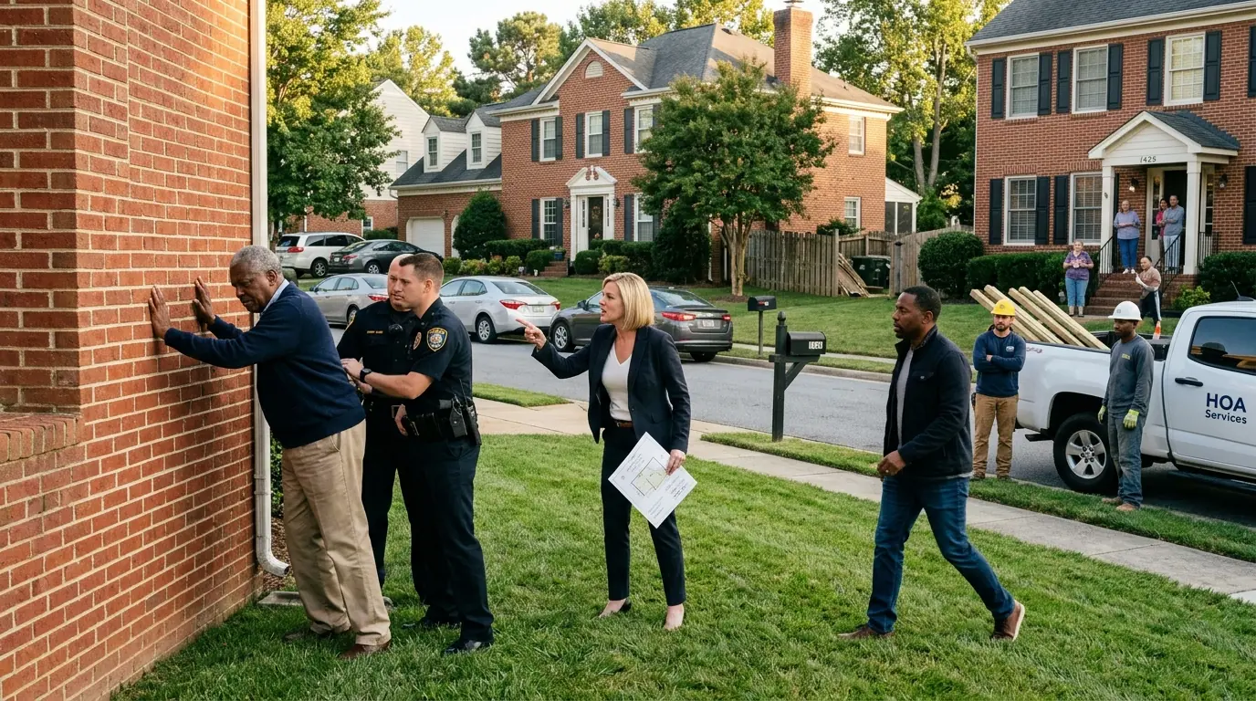 They Pinned His 70-Year-Old Father Against His Own House — Then His Son Saw the Signature