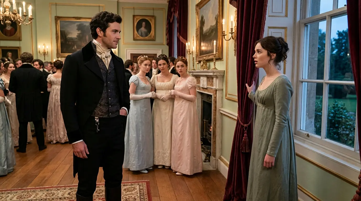 Three Sisters Arrived Hoping to Become a Duchess — He Chose the One Hiding Behind the Curtain