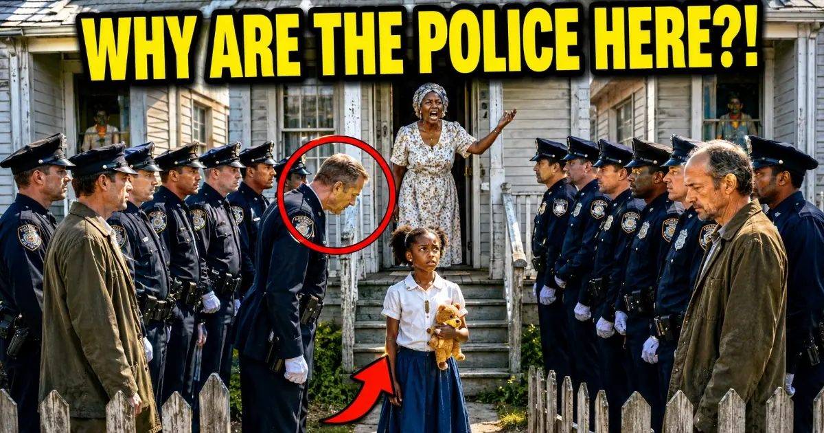 A Black Girl Gave a Starving Man Her Last Sandwich, The Next Day 50 Cops Appeared at Her Door