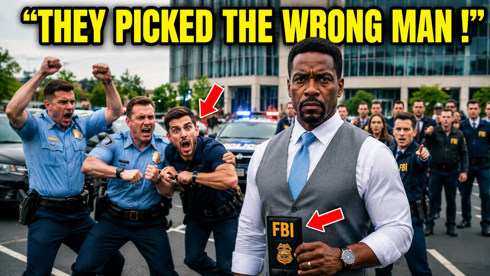 Cop Pats Down a Black Man for “Car Theft” — Then Freezes When He Pulls a Federal Badge From His Pocket