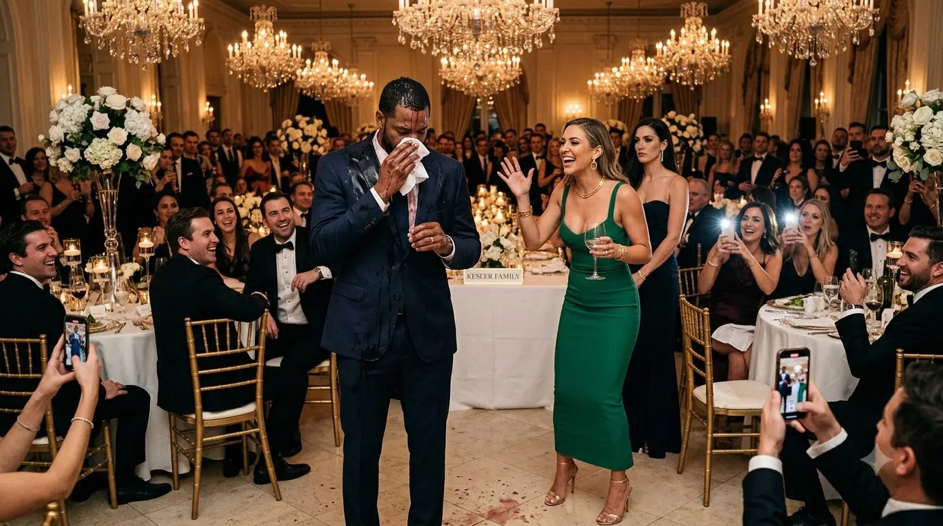 His Wife’s Sister Poured Wine in His Face — Then Someone in the Ballroom Recognized His Ring