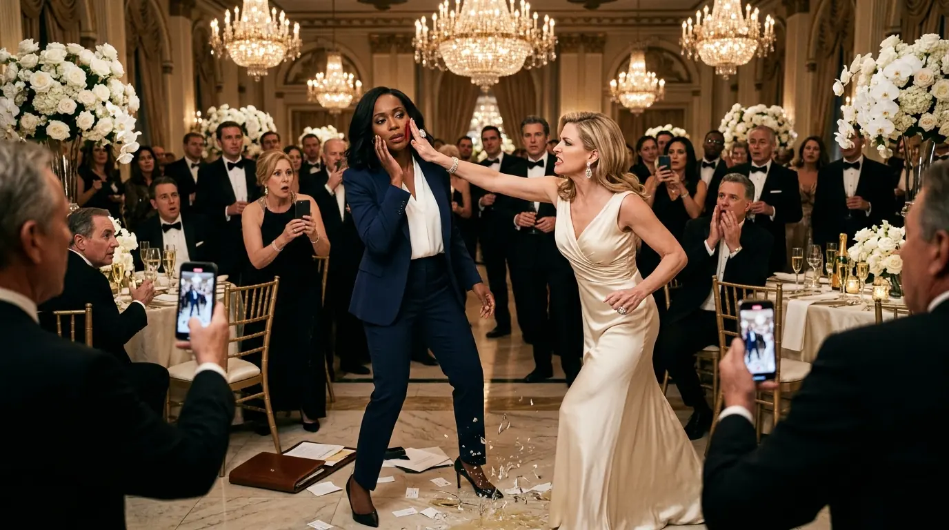 Billionaire Family Slapped a Black CEO at a Gala — Seconds Later She Removed Their $1B Deal