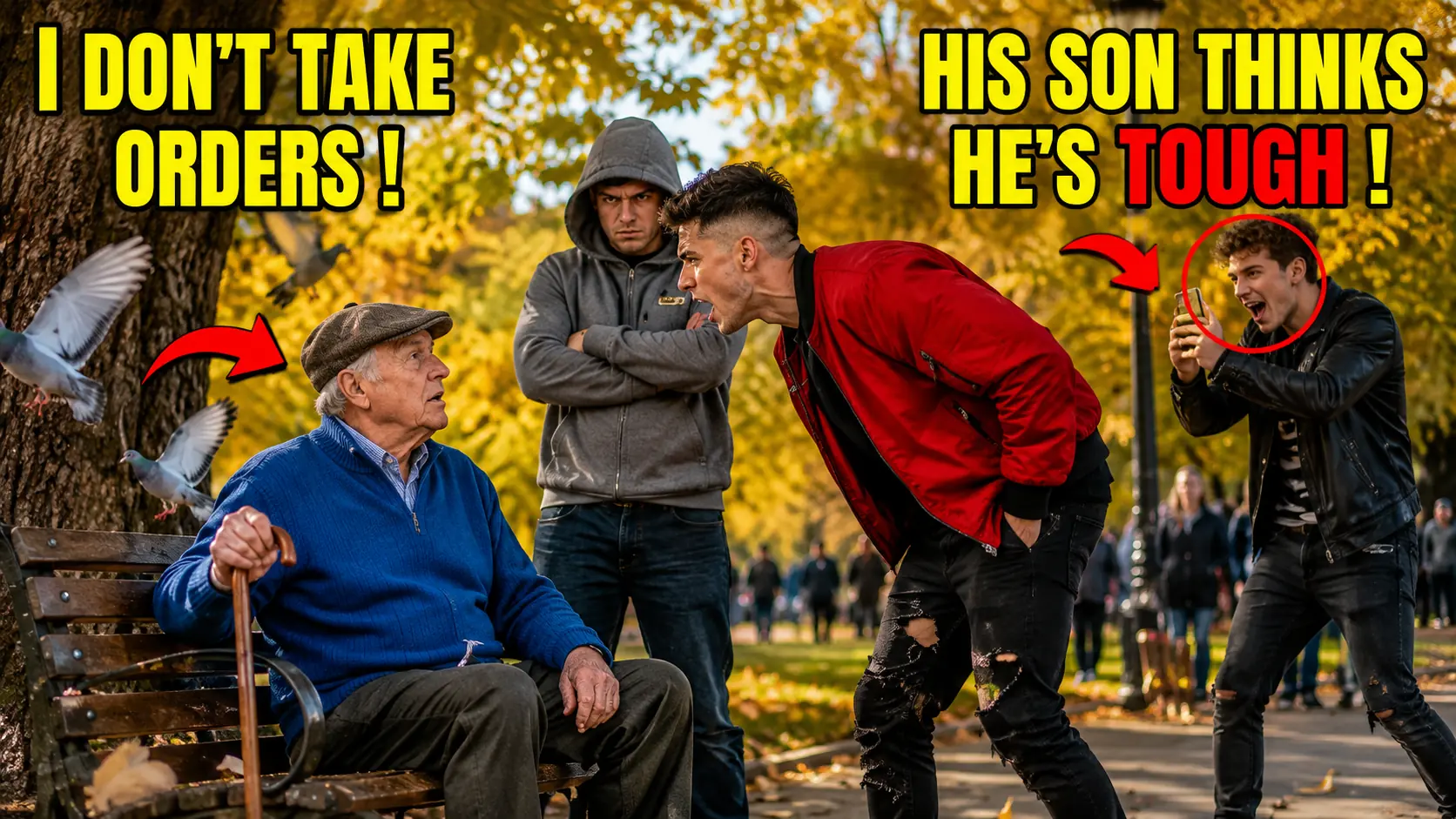 Bullies Surrounded an Elderly Man in the Park — Unaware He Was Once a Boxing Champion
