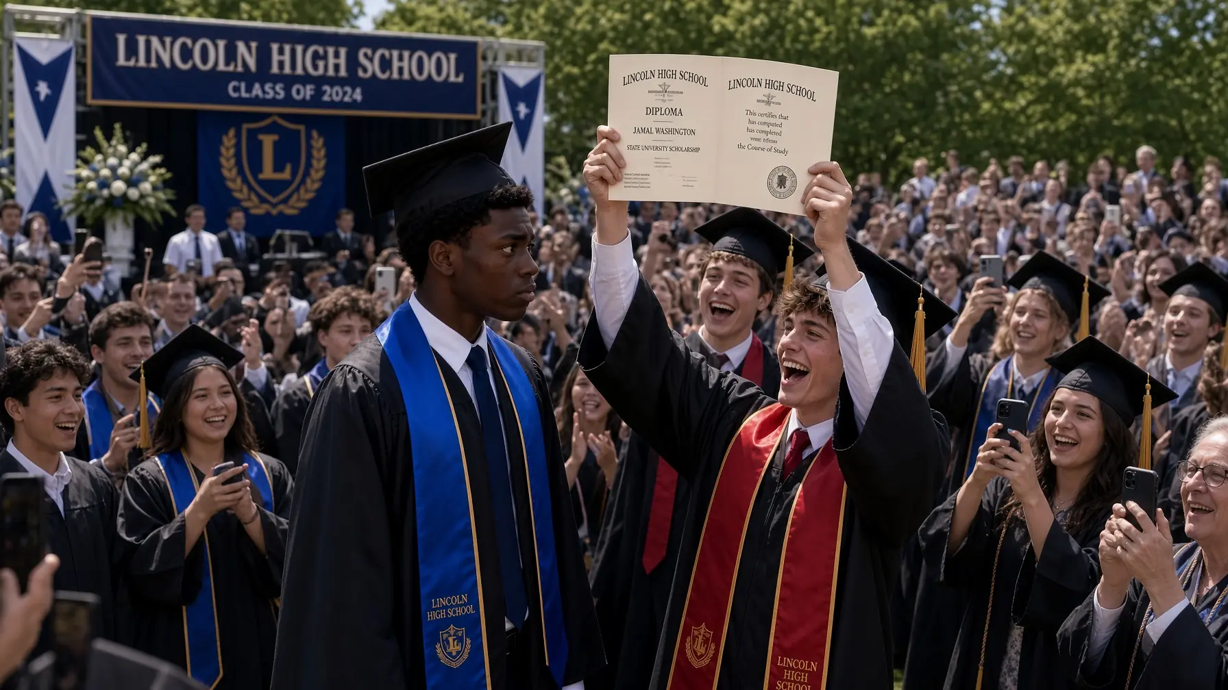 Bullies Humiliate Black Boy At Graduation - Unaware He Is A Brutal Fighter