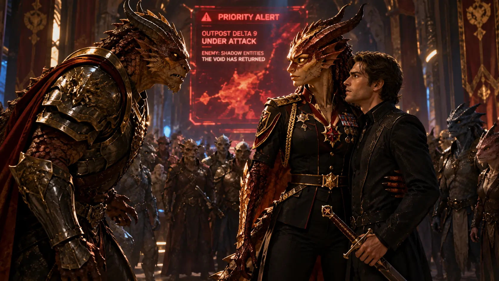 Mocked as the Useless Husband of an Alien Commander — The Human Drew an Ancient Sword and Saved the Galaxy