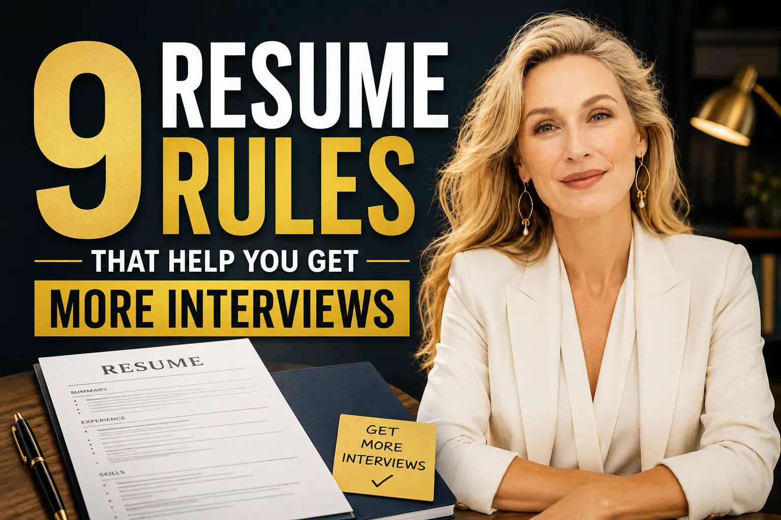9 Resume Rules That Help You Get More Interviews